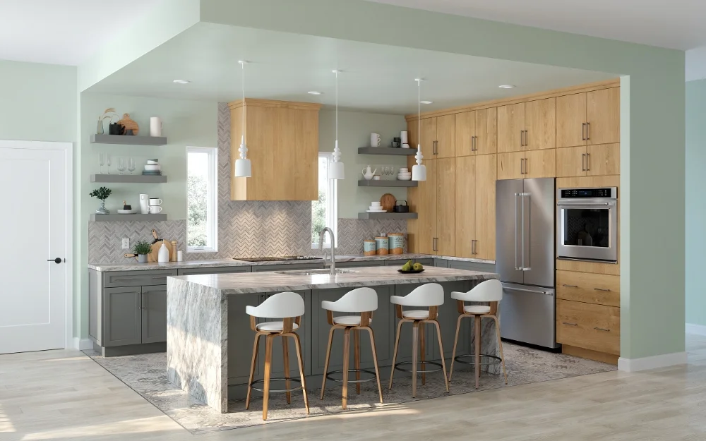 Residential custom cabinets for kitchen remodels in Iowa