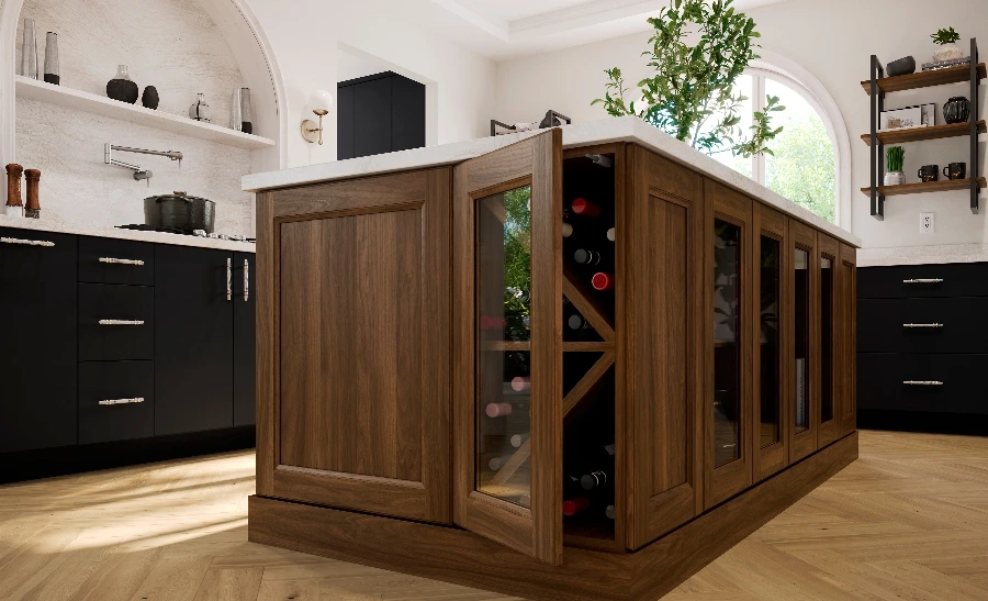 Custom cabinet design consultation in Urbandale, IA