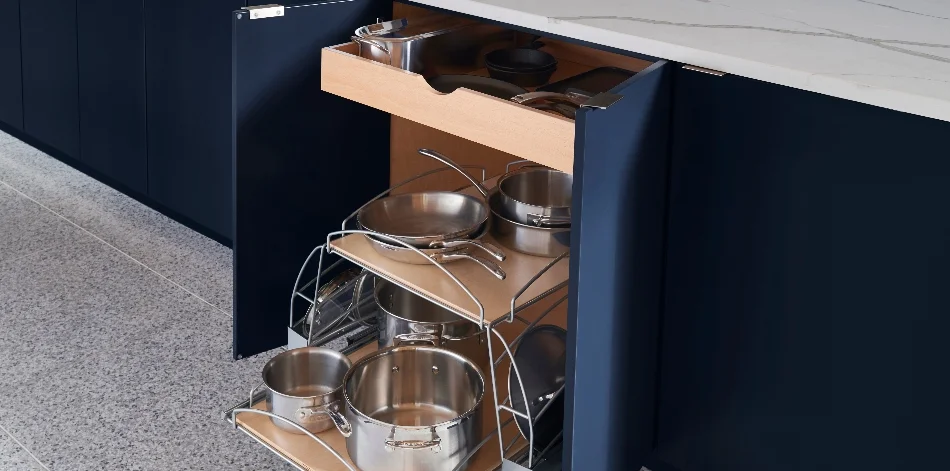 moody color tone kitchen cabinet trend in Iowa