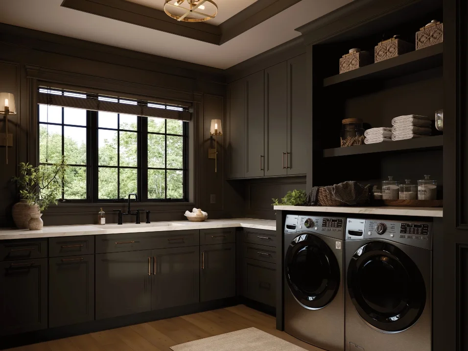 Remodel your laundry room cabinets in Iowa